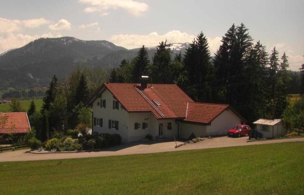 Ferienwohnung Unglert Wertach Exteriör bild