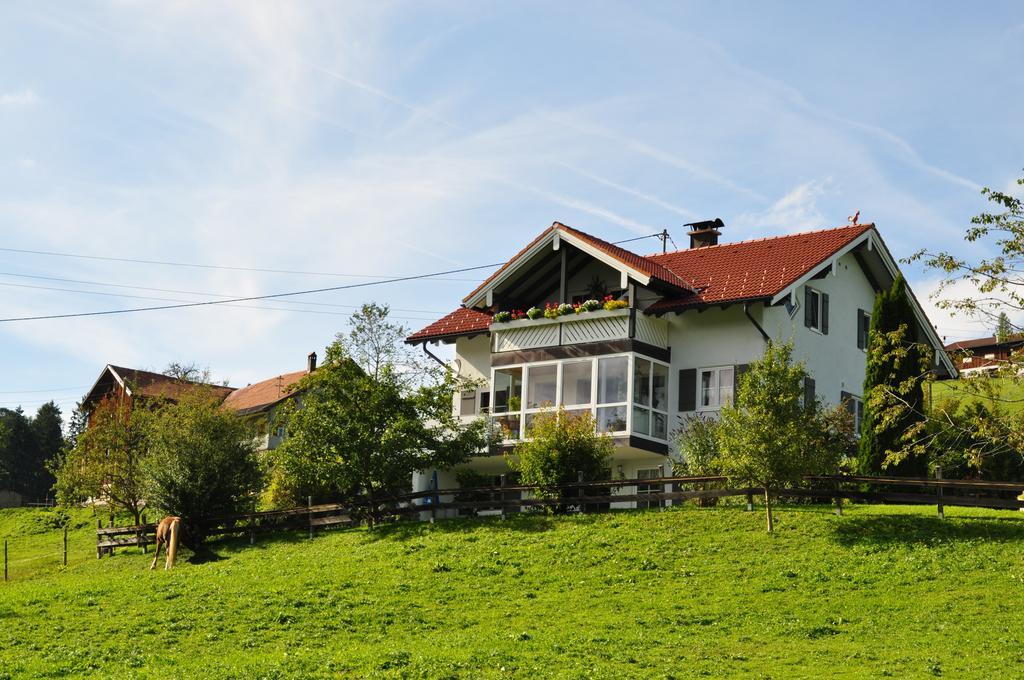 Ferienwohnung Unglert Wertach Exteriör bild